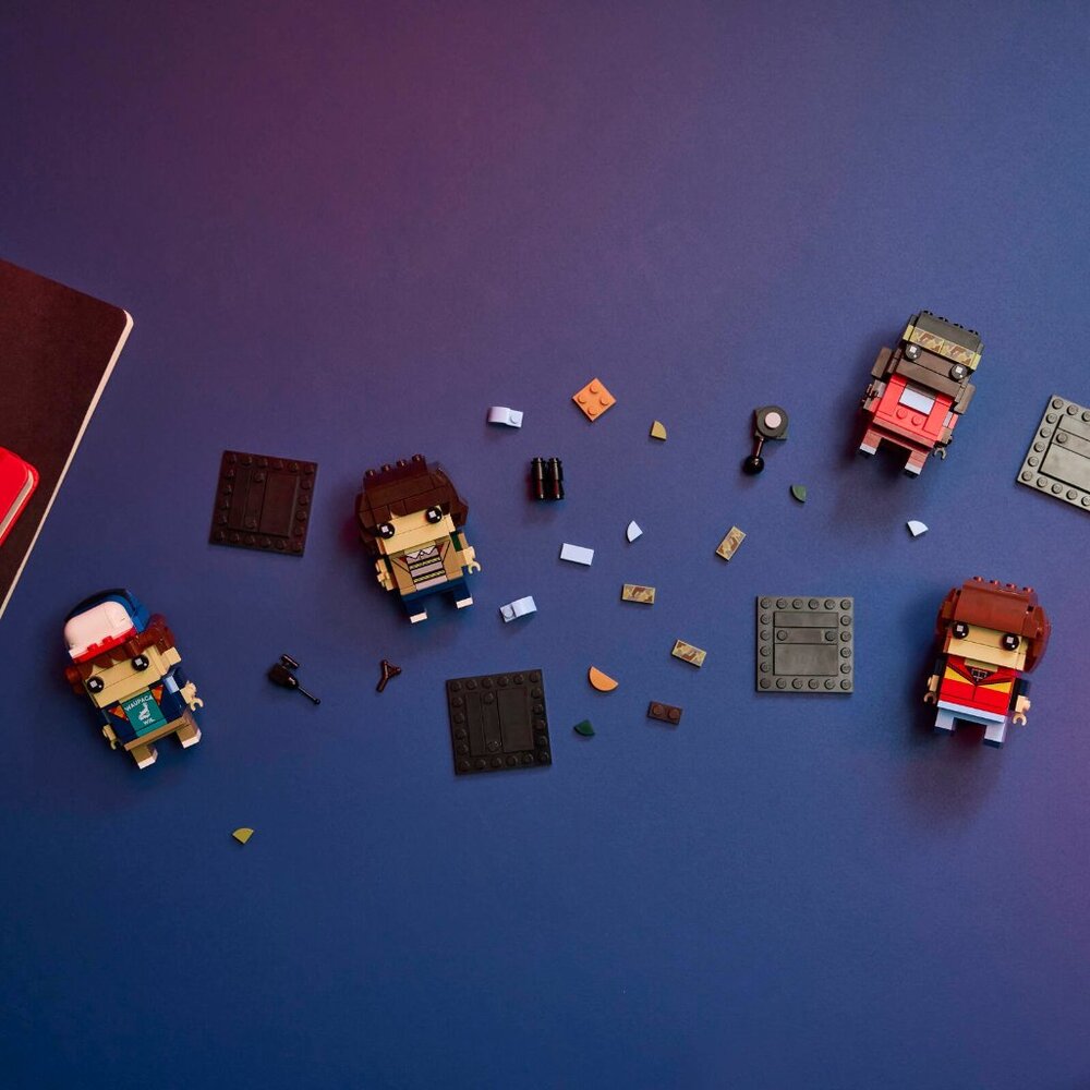 LEGO 40801 Stranger Things Mike, Dustin, Lucas & Will BrickHeadz NEW NIB in Hand - Picture 10 of 13